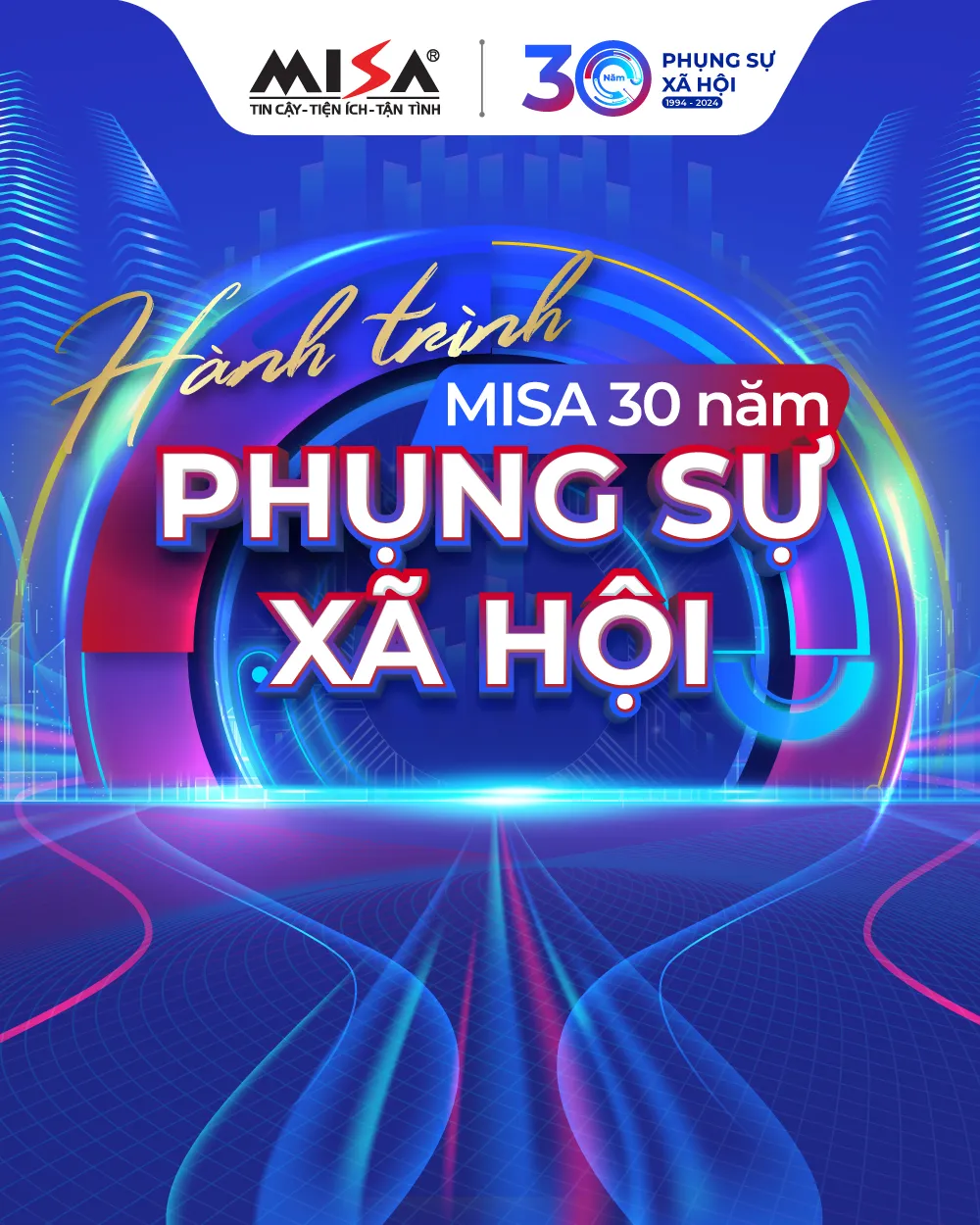 Hành trình 30 năm phụng sự xã hội
