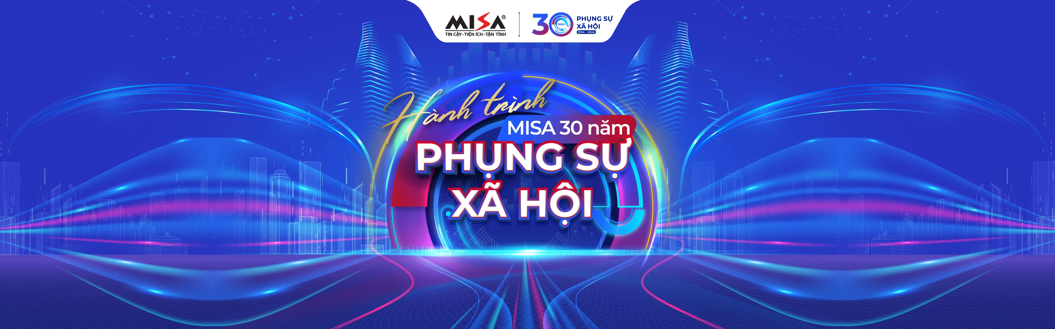 Hành trình 30 năm phụng sự xã hội