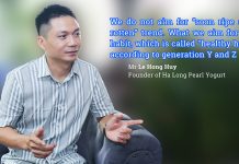 The task of managing and operating F&B store chain from the founder of brand “Ha Long Pearl Yogurt”